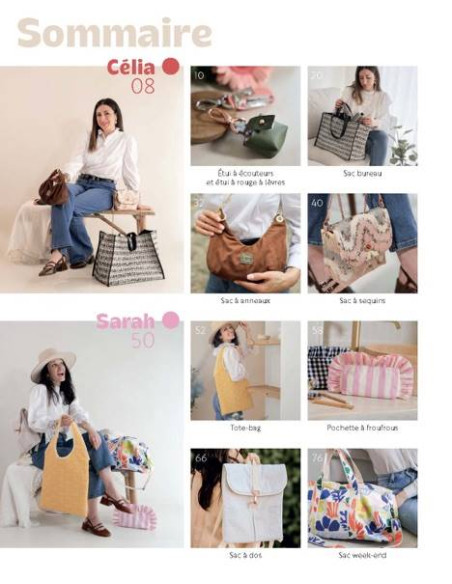 Libri borse & pochette alla moda da cucire