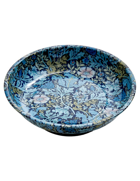 Coppa magnetica per aghi e spilli - Collezione fiori blu