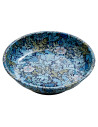 Coppa magnetica per aghi e spilli - Collezione fiori blu