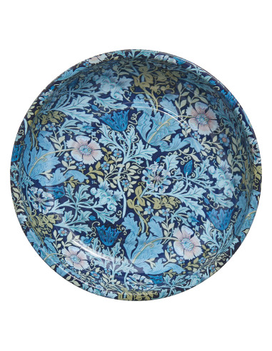 Coppa magnetica per aghi e spilli - Collezione fiori blu