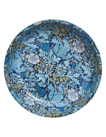 Coppa magnetica per aghi e spilli - Collezione fiori blu