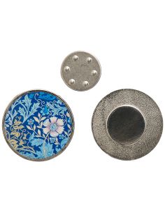 Porta-aghi magnetico - Collezione fiori blu 2