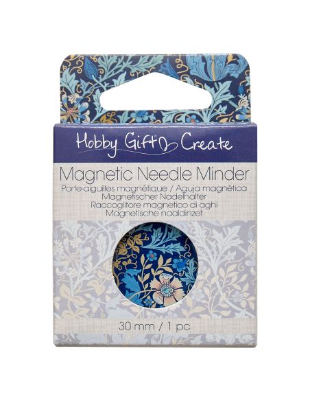 Porta-aghi magnetico - Collezione fiori blu