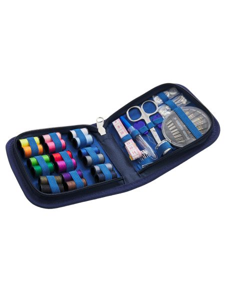 Kit da cucito - Collezione fiori blu
