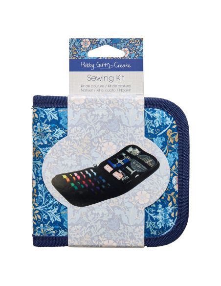 Kit da cucito - Collezione fiori blu