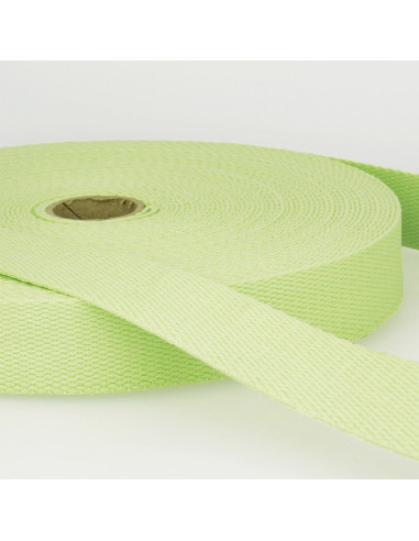 Cinghia di cotone per borse - Verde chiaro