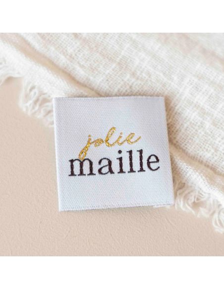 Etichetta tessuta da cucire Bella maglia