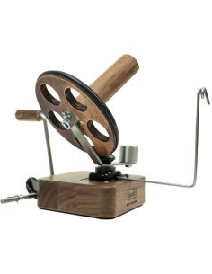 Bobinatore per lana in legno di noce premium
