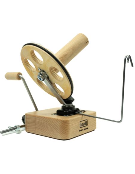 Bobinatore per lana in legno di faggio premium