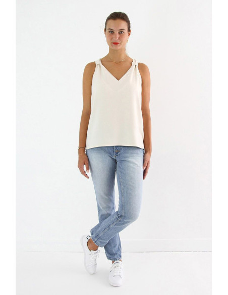 Modello di top Gaia - I am patterns