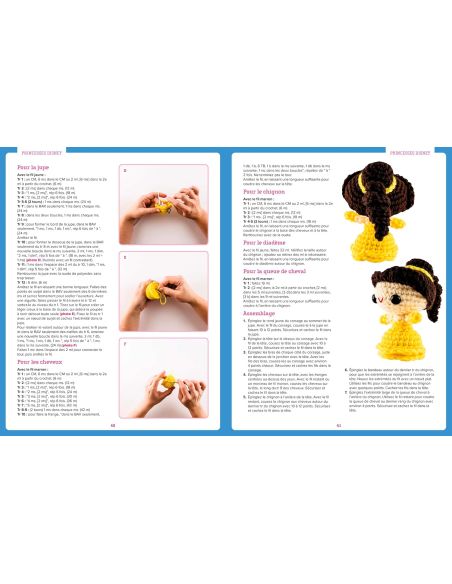 Libro di uncinetto Disney