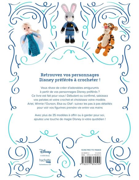 Libro di uncinetto Disney