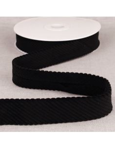 Velluto a coste larghe - Nero