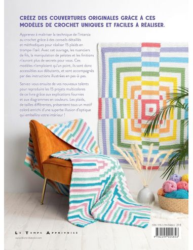 Libro di plaid - Illusioni all'uncinetto