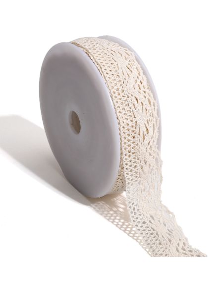 Pizzo Leya 40mm - Ecru