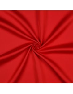 Tessuto micro satinato effetto seta - Rosso