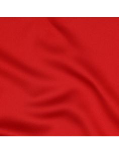 Tessuto micro satinato effetto seta - Rosso 2