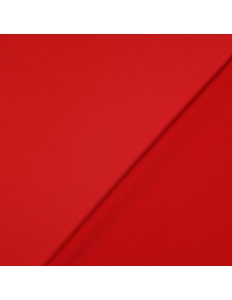 Tessuto micro satinato effetto seta - Rosso