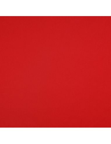 Tessuto micro satinato effetto seta - Rosso