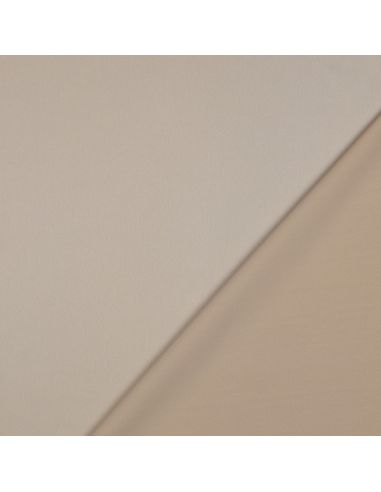Tessuto micro satinato effetto seta - Sabbia