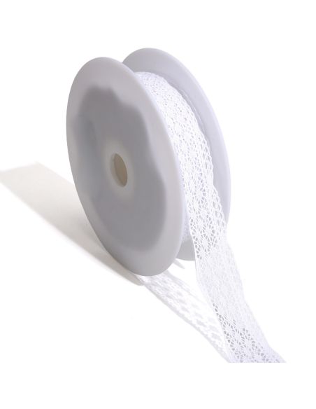 Pizzo Clémence 25mm - Bianco