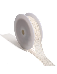 Pizzo Margot 35mm - Ecru