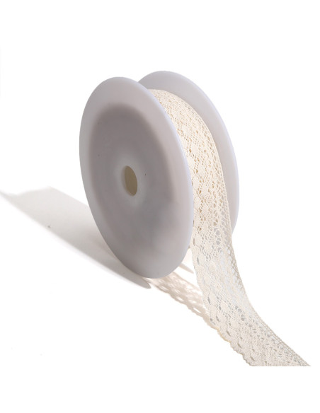 Pizzo Margot 35mm - Ecru