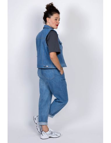 Modello di giacca in jeans e da lavoro Gold - I am patterns