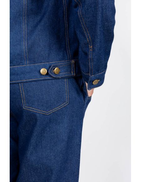 Modello di giacca in jeans e da lavoro Gold - I am patterns