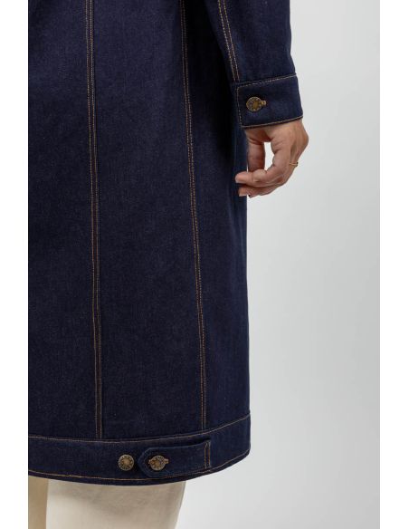 Modello di giacca in jeans e da lavoro Gold - I am patterns