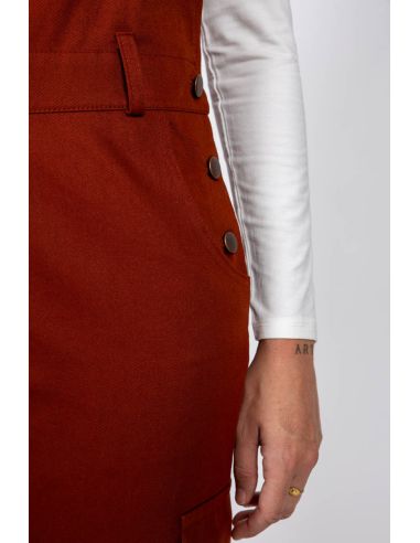 Modello di salopette pantaloni e shorts Diamond - I am patterns