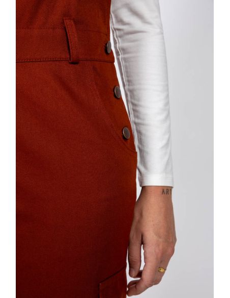 Modello di salopette pantaloni e shorts Diamond - I am patterns