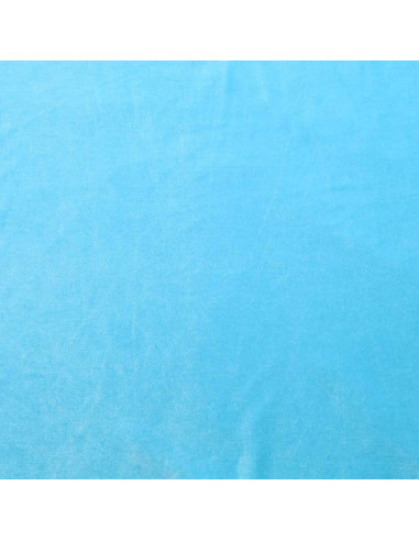 Tessuto velluto elasticizzato - Blu acqua