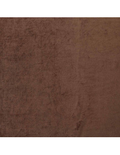 Tessuto velluto elasticizzato - Marrone 2