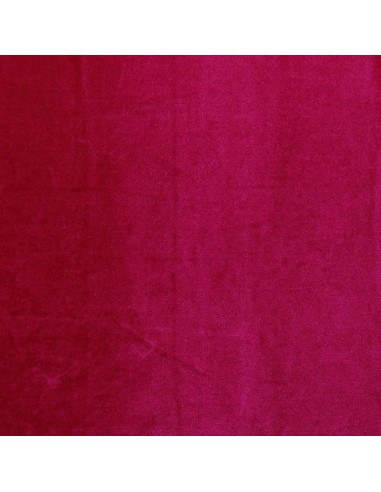 Tessuto velluto elasticizzato - Fucsia