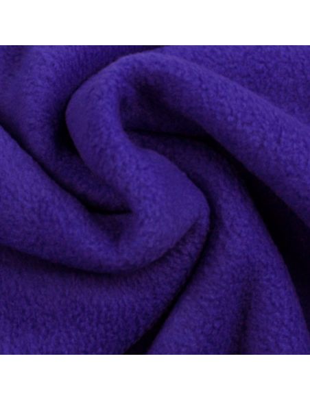 Tessuto in pile - Blu persiano