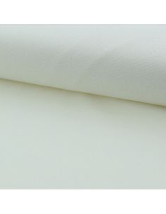 Tela di cotone canvas semi-intrecciata - Bianco sporco