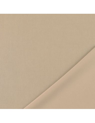 Tessuto Scuba effetto pesca - Beige