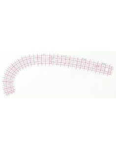 Set di 3 righelli curvi Clover 2
