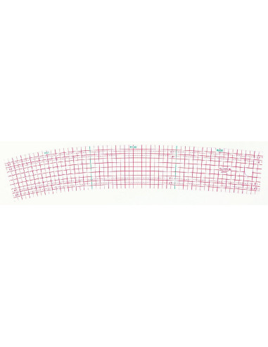 Set di 3 righelli curvi Clover
