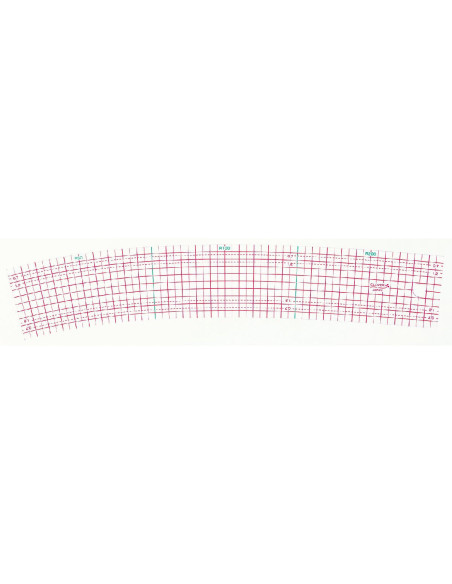 Set di 3 righelli curvi Clover