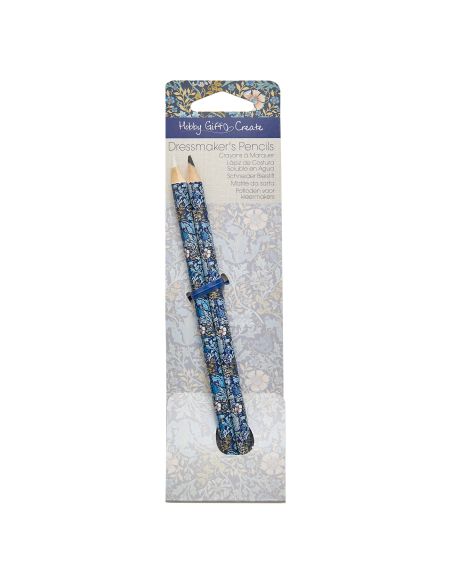 Gesso nero e bianco - Collezione fiori blu