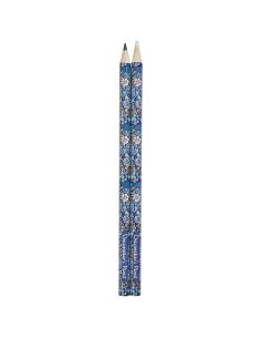 Gesso nero e bianco - Collezione fiori blu 2