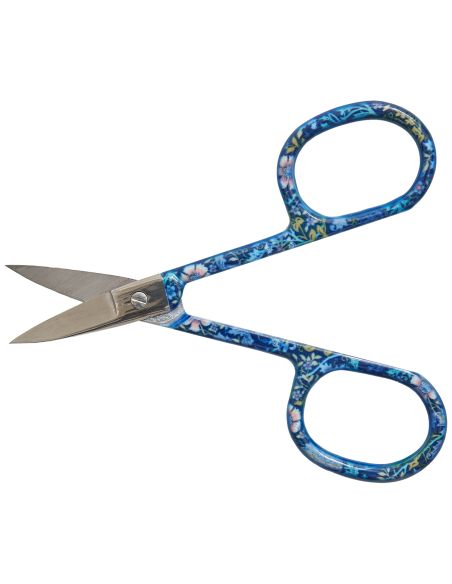 Forbici da ricamo 9 cm - Collezione fiori blu