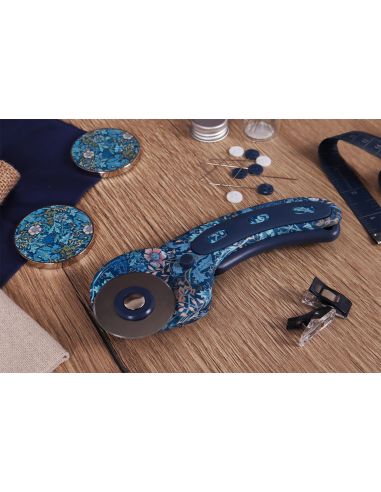 Taglierina rotante 45 mm - Collezione fiori blu