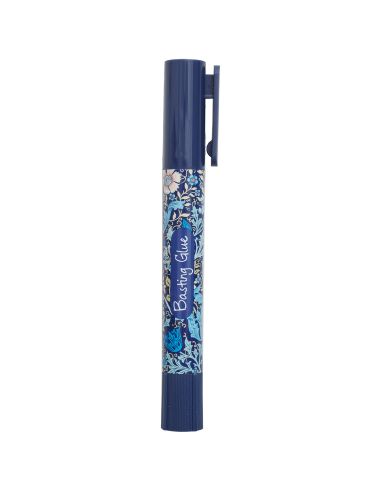 Penna colla per tessuti temporanea - Collezione fiori blu