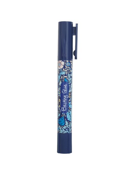 Penna colla per tessuti temporanea - Collezione fiori blu