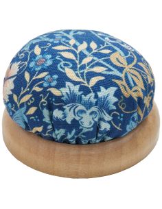 Cuscinetto per spilli da cucito - Collezione fiori blu