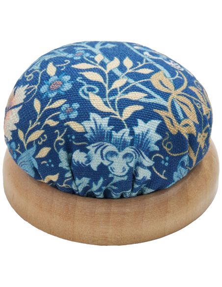 Cuscinetto per spilli da cucito - Collezione fiori blu
