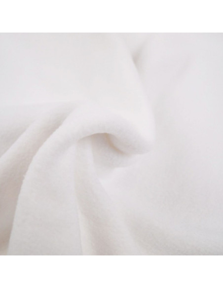 Tessuto in pile - Bianco